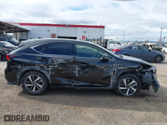 2019 Lexus NX with VIN JTJYARBZ0K2152235, listed as a IAAI auction lot 41658197 with 54,802 mi miles. Bid and sale history available at carsss.com. Image 13.