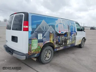 2013 Chevrolet Express Passenger 1LT with VIN 1GAZG1FA2D1176551, listed as a IAAI auction lot 41755208 with 78,045 mi miles. Bid and sale history available at carsss.com. Image 4.