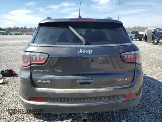 2019 Jeep Compass Sport с VIN 3C4NJDAB2KT734946, выставлен на аукционе Copart как лот 46357205 с пробегом 80 456 миль миль и Списание • Salvage title. История ставок и продаж доступна на DreamBid. Изображение 6.