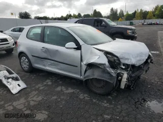 2007 Volkswagen Rabbit with VIN WVWBR71K47W063083, listed as a Copart auction lot 44718495 with 0 mi miles and Salvage Title. Bid and sale history available at carsss.com. Image 4.