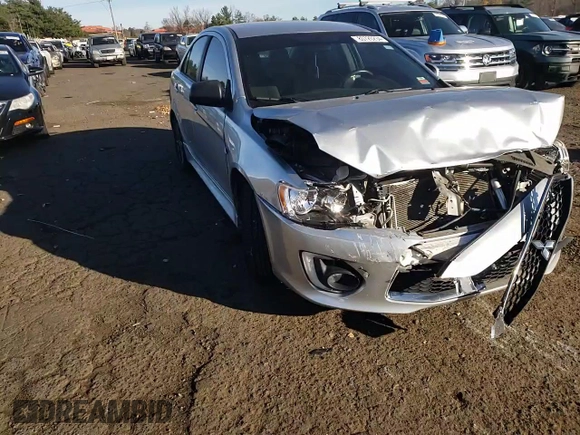 2017 Mitsubishi Lancer ES with VIN JA32U2FU4HU007944, listed as a Copart auction lot 80720234 with 125,105 mi miles and Salvage Title. Bid and sale history available at DreamBid. Image 10.