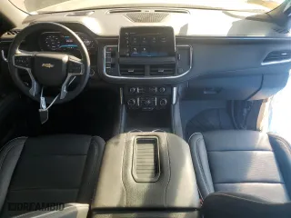 2023 Chevrolet Tahoe Premier with VIN 1GNSKSKL8PR385892, listed as a Copart auction lot 86148444 with 12,865 mi miles and Salvage Title. Bid and sale history available at carsss.com. Image 8.