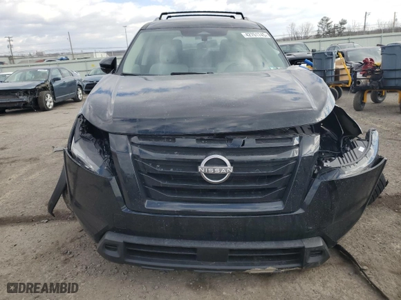 2024 Nissan Pathfinder SV with VIN 5N1DR3BCXRC235674, listed as a Copart auction lot 42701745 with 10,340 mi miles and Salvage Title. Bid and sale history available at carsss.com. Image 5.