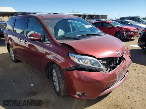 2015 Toyota Sienna Ltd with VIN 5TDDK3DC5FS107388, listed as a Copart auction lot 73239794 with 103,249 mi miles and Salvage Title. Bid and sale history available at carsss.com. Image 4.