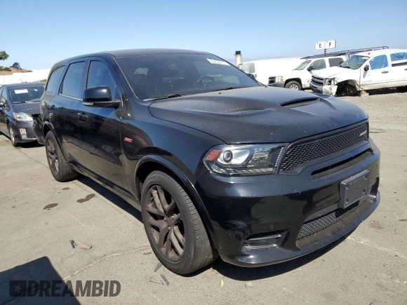 2020 Dodge Durango SRT with VIN 1C4SDJGJ7LC146495, listed as a Copart auction lot 69456214 with 48,425 mi miles and Salvage Title. Bid and sale history available at DreamBid. Image 4.