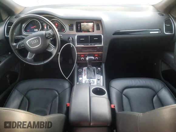 2015 Audi Q7 Vorsprung Edition with VIN WA1WGCFE5FD012716, listed as a Copart auction lot 46939455 with 151,612 mi miles and Salvage title. Bid and sale history available at DreamBid. Image 8.