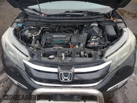 2015 Honda CR-V EX with VIN 2HKRM4H51FH647683, listed as a Copart auction lot 75512454 with 267,542 mi miles and Salvage Title. Bid and sale history available at DreamBid. Image 12.