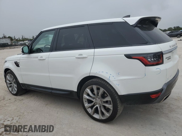2018 Land Rover Range Rover Sport with VIN SALWR2RE3JA188799, listed as a Copart auction lot 55427475 with 66,365 mi miles and Salvage title. Bid and sale history available at DreamBid. Image 2.