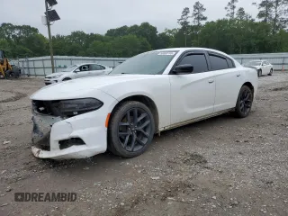 2019 Dodge Charger SXT with VIN 2C3CDXBG6KH614994, listed as a Copart auction lot 58503195 with 71,271 mi miles and Salvage title. Bid and sale history available at DreamBid. Image 1.
