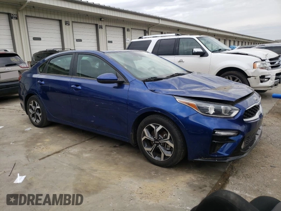2019 Kia Forte LXS with VIN 3KPF24AD2KE034285, listed as a Copart auction lot 52869435 with 49,695 mi miles and Salvage title. Bid and sale history available at DreamBid. Image 4.