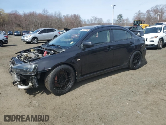 2008 Mitsubishi Lancer Evolution MR z VIN JA3AW56V18U051769, wystawiony jako Copart lot #50887745 z przebiegiem 138 980 mil mil oraz Czysty tytuł • Clean title. Historia ofert i sprzedaży dostępna na DreamBid. Obrazek 1.