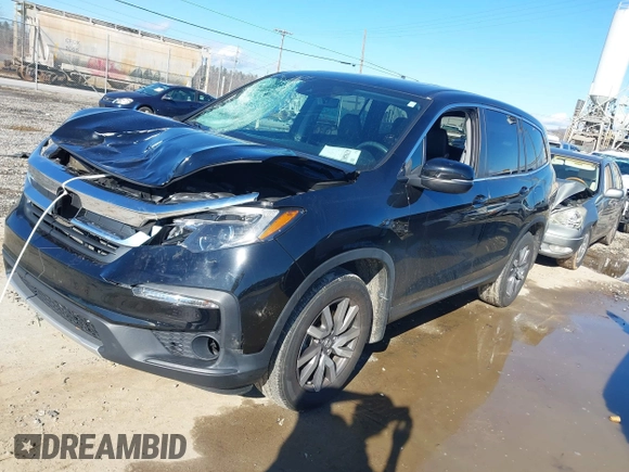 2021 Honda Pilot EX-L with VIN 5FNYF6H50MB081996, listed as a IAAI auction lot 41190401 with 32,688 mi miles. Bid and sale history available at carsss.com. Image 17.