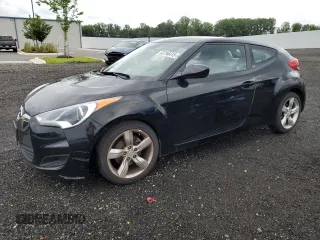 2012 Hyundai Veloster w/Black Int with VIN KMHTC6AD8CU027450, listed as a Copart auction lot 63756415 with 89,037 mi miles and Salvage title. Bid and sale history available at DreamBid. Image 1.