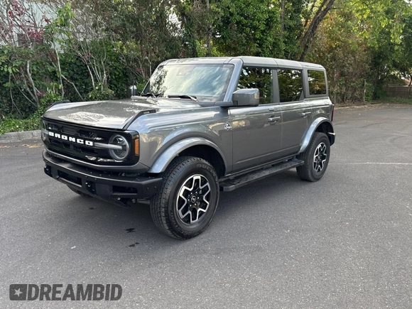 2022 Ford Bronco with VIN 1FMEE5DP5NLB24049, listed as a Copart auction lot 56769875 with 20,710 mi miles and Salvage Title. Bid and sale history available at DreamBid. Image 2.
