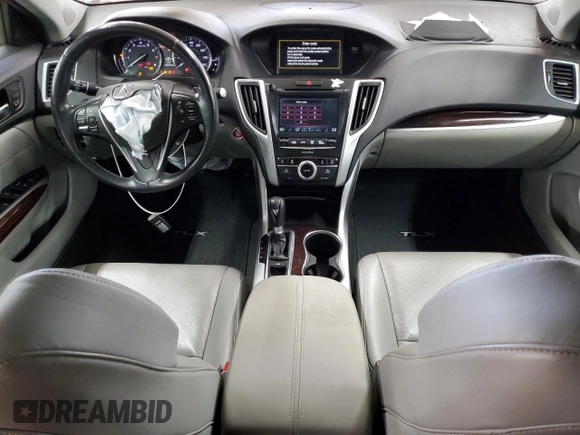 2017 Acura TLX w/Technology Pkg with VIN 19UUB1F56HA007711, listed as a Copart auction lot 49482065 with 115,518 mi miles and Salvage Title. Bid and sale history available at carsss.com. Image 8.