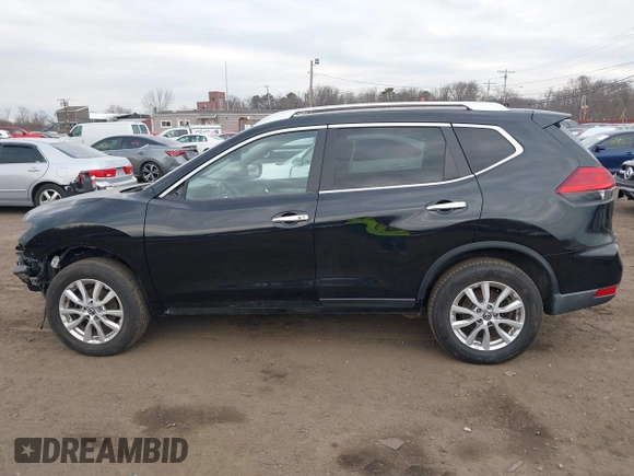2017 Nissan Rogue SV with VIN KNMAT2MV9HP527518, listed as a IAAI auction lot 41655913 with 127,359 mi miles. Bid and sale history available at carsss.com. Image 14.