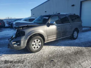 2017 Ford Expedition EL Platinum with VIN 1FMJK1MT6HEA27965, listed as a Copart auction lot 46353715 with 128,269 mi miles and Clean Title. Bid and sale history available at carsss.com. Image 1.