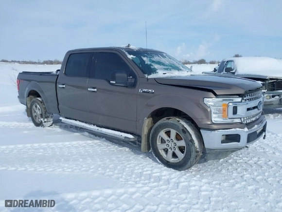 2018 Ford F-150 XL with VIN 1FTFW1EGXJKC05710, listed as a IAAI auction lot 41528720 with 147,366 mi miles. Bid and sale history available at carsss.com. Image 1.