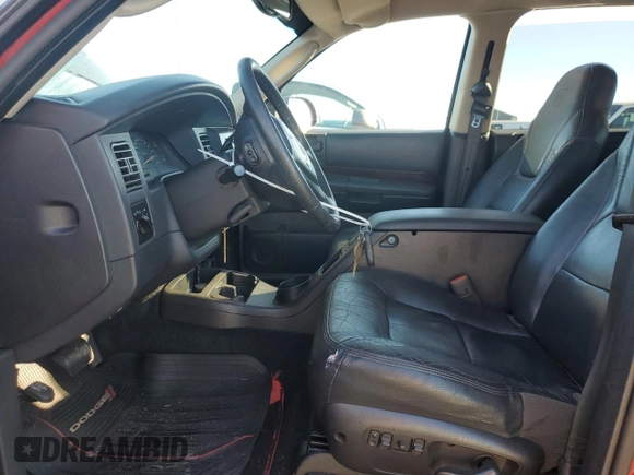 2001 Dodge Durango z VIN 1B4HS28Z61F579891, wystawiony jako Copart lot #80510284 z przebiegiem 186 180 mil mil oraz Czysty tytuł • Clean title. Historia ofert i sprzedaży dostępna na DreamBid. Obrazek 7.