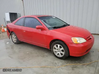 2003 Honda Civic EX with VIN 1HGEM22983L037979, listed as a Copart auction lot 46069765 with 299,995 mi miles and Salvage Title. Bid and sale history available at carsss.com. Image 4.