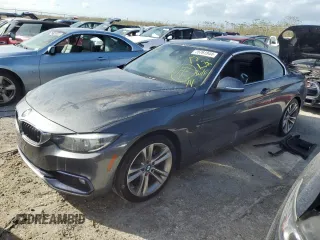 2019 BMW 4 Series 430i z VIN WBA4Z1C54KEE48686, wystawiony jako Copart lot #75761944 z przebiegiem Nie podano mil oraz Nie do naprawy • Non repairable. Historia ofert i sprzedaży dostępna na DreamBid. Obrazek 1.