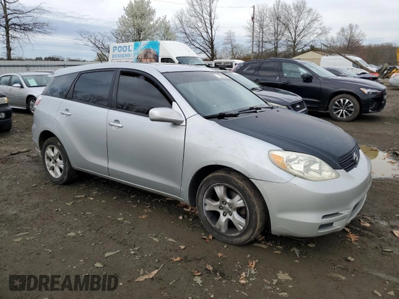 2008 Toyota Matrix STD with VIN 2T1KR32E28C700516, listed as a Copart auction lot 52072585 with 228,761 mi miles and Salvage Title. Bid and sale history available at DreamBid. Image 4.