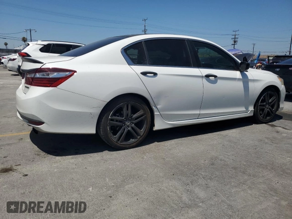 2016 Honda Accord Sport z VIN 1HGCR2F56GA244078, wystawiony jako Copart lot #63640505 z przebiegiem 229 054 mil mil oraz Szkoda całkowita • Salvage title. Historia ofert i sprzedaży dostępna na DreamBid. Obrazek 3.