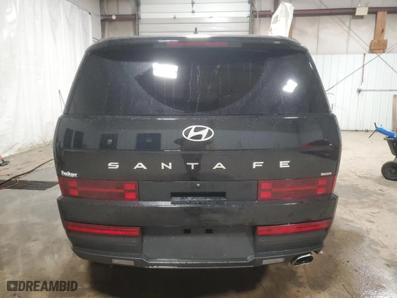 2024 Hyundai Santa Fe SE with VIN 5NMP1DGL2RH054206, listed as a Copart auction lot 86749154 with 3,690 mi miles and Salvage Title. Bid and sale history available at carsss.com. Image 6.