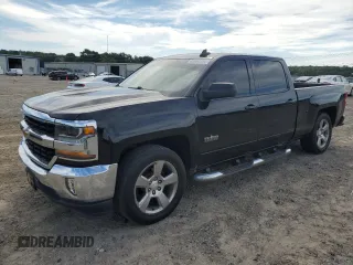 2017 Chevrolet Silverado 1500 LT with VIN 1GCPCREC4HF160372, listed as a Copart auction lot 69954784 with 154,585 mi miles and Salvage Title. Bid and sale history available at DreamBid. Image 1.