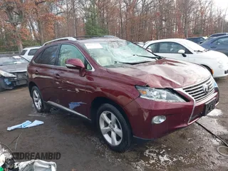 2014 Lexus RX 350 with VIN 2T2BK1BA4EC227912, listed as a IAAI auction lot 40867874 with 140,705 mi miles and . Bid and sale history available at DreamBid. Image 1.