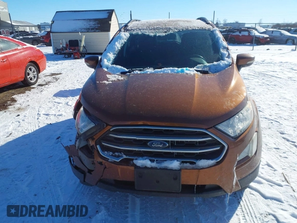 2018 Ford EcoSport SE with VIN MAJ3P1TE6JC217595, listed as a IAAI auction lot 41578372 with 133,368 mi miles and . Bid and sale history available at DreamBid. Image 12.