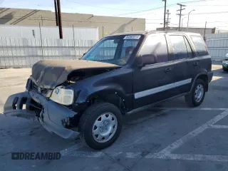 2000 Honda CR-V LX with VIN JHLRD2848YC006656, listed as a Copart auction lot 84562074 with 230,352 mi miles and Salvage Title. Bid and sale history available at carsss.com. Image 1.