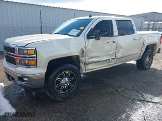 2014 Chevrolet Silverado 1500 LTZ with VIN 3GCUKSEC5EG165684, listed as a IAAI auction lot 41114072 with 133,423 mi miles. Bid and sale history available at carsss.com. Image 17.