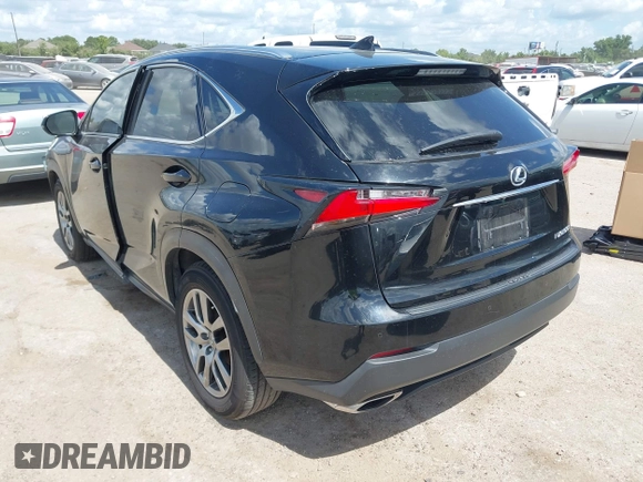 2015 Lexus NX 200t with VIN JTJYARBZ8F2003593, listed as a IAAI auction lot 42577517 with 117,965 mi miles and . Bid and sale history available at DreamBid. Image 3.