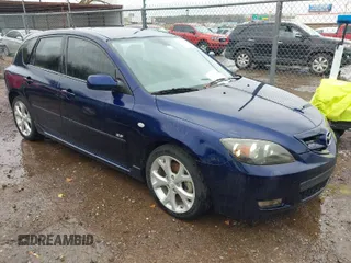 2008 Mazda Mazda3 s Sport with VIN JM1BK343281168513, listed as a IAAI auction lot 41943912 with 199,481 mi miles. Bid and sale history available at carsss.com. Image 1.