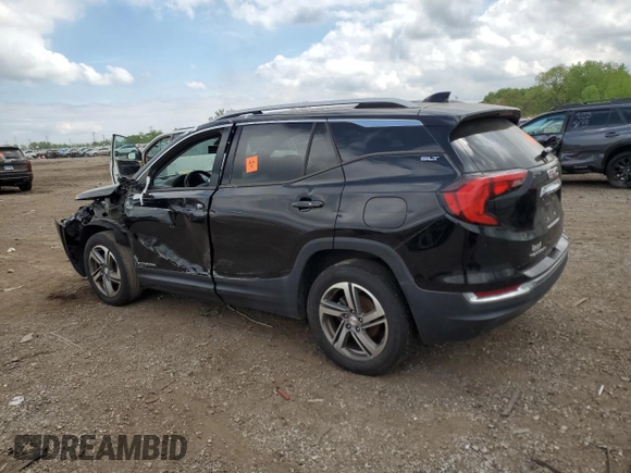 2020 GMC Terrain SLT with VIN 3GKALPEV0LL142076, listed as a Copart auction lot 56719385 with 97,939 mi miles and Salvage title. Bid and sale history available at DreamBid. Image 2.