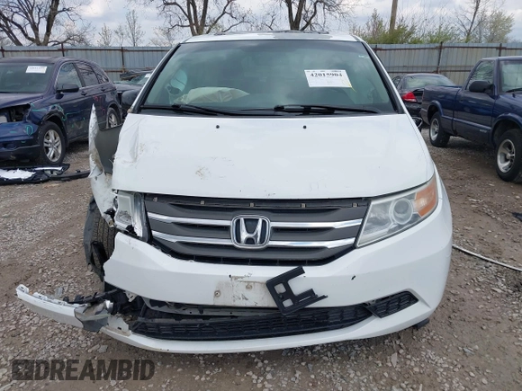 2012 Honda Odyssey EX-L with VIN 5FNRL5H67CB082903, listed as a IAAI auction lot 42015904 with 208,300 mi miles and . Bid and sale history available at carsss.com. Image 12.