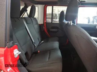 2018 Jeep Wrangler Unlimited Sport S with VIN 1C4HJXDG5JW285227, listed as a Copart auction lot 61264625 with 46,085 mi miles and Salvage title. Bid and sale history available at DreamBid. Image 11.
