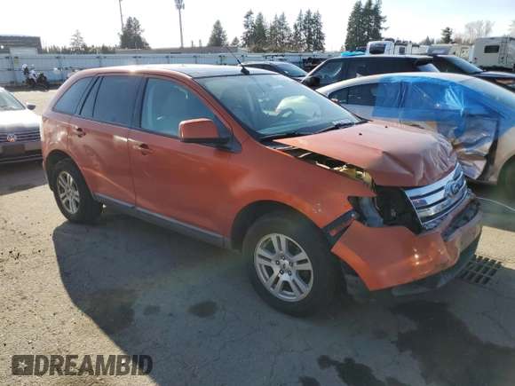 2007 Ford Edge SEL PLUS with VIN 2FMDK39C27BA65320, listed as a Copart auction lot 47980545 with 171,324 mi miles and Salvage Title. Bid and sale history available at carsss.com. Image 4.