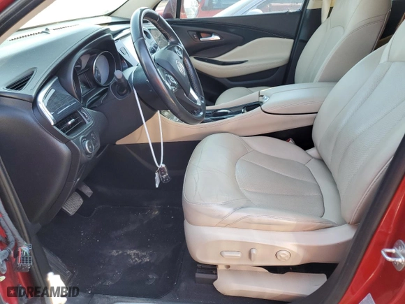 2017 Buick Envision Essence with VIN LRBFXDSAXHD075357, listed as a Copart auction lot 46142955 with 57,796 mi miles and Salvage Title. Bid and sale history available at carsss.com. Image 7.