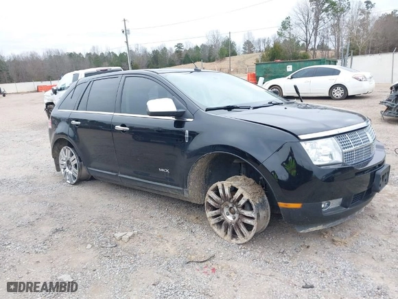 2009 Lincoln MKX with VIN 2LMDU88CX9BJ01593, listed as a IAAI auction lot 41464988 with 129,797 mi miles. Bid and sale history available at carsss.com. Image 1.