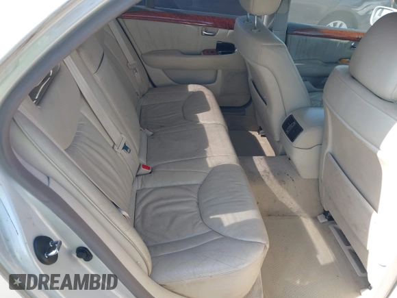 2002 Lexus LS 430 z VIN JTHBN30F920082070, wystawiony jako IAAI lot #42311881 z przebiegiem 237 169 mil mil oraz . Historia ofert i sprzedaży dostępna na DreamBid. Obrazek 8.