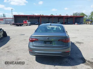 2024 Volkswagen Jetta S with VIN 3VW5M7BU2RM074403, listed as a IAAI auction lot 42215635 with 2,483 mi miles and . Bid and sale history available at DreamBid. Image 16.