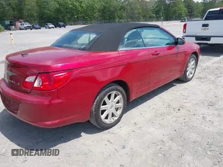 2008 Chrysler Sebring Touring with VIN 1C3LC55R08N129058, listed as a IAAI auction lot 42172905 with 51,964 mi miles and . Bid and sale history available at DreamBid. Image 4.