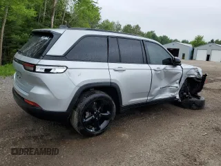 2024 Jeep Grand Cherokee Altitude X with VIN 1C4RJHAG2RC145079, listed as a Copart auction lot 58217615 with 8,135 mi miles and Salvage title. Bid and sale history available at DreamBid. Image 3.