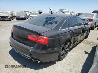 2014 Audi S6 Prestige with VIN WAUF2AFC8EN019768, listed as a Copart auction lot 62073864 with 117,298 mi miles and Salvage Title. Bid and sale history available at carsss.com. Image 3.