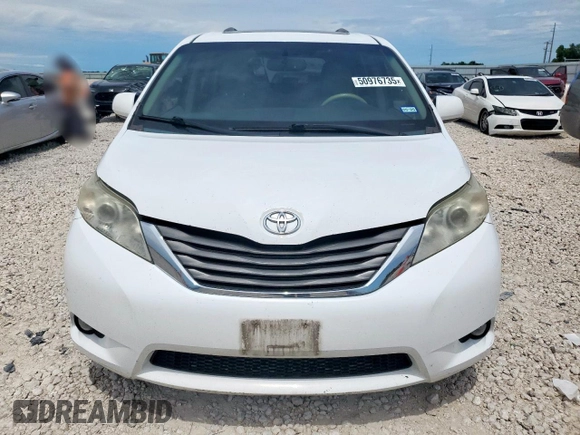 2013 Toyota Sienna XLE AAS with VIN 5TDYK3DC7DS317683, listed as a Copart auction lot 50976735 with 179,286 mi miles and Clean title. Bid and sale history available at DreamBid. Image 5.