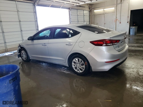 2017 Hyundai Elantra SE with VIN KMHD74LF0HU361295, listed as a Copart auction lot 49998625 with 96,829 mi miles and Clean Title. Bid and sale history available at carsss.com. Image 2.
