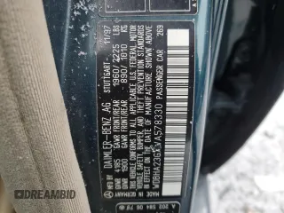 1998 Mercedes-Benz C 230/260/280/320 z VIN WDBHA23G7WA578330, wystawiony jako Copart lot #58569875 z przebiegiem Nie podano mil oraz Nie do naprawy • Non repairable. Historia ofert i sprzedaży dostępna na DreamBid. Obrazek 13.
