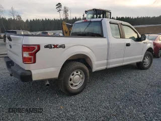 2020 Ford F-150 XL with VIN 1FTEX1EB9LKF24189, listed as a Copart auction lot 77400254 with 80,618 mi miles and Salvage Title. Bid and sale history available at carsss.com. Image 3.